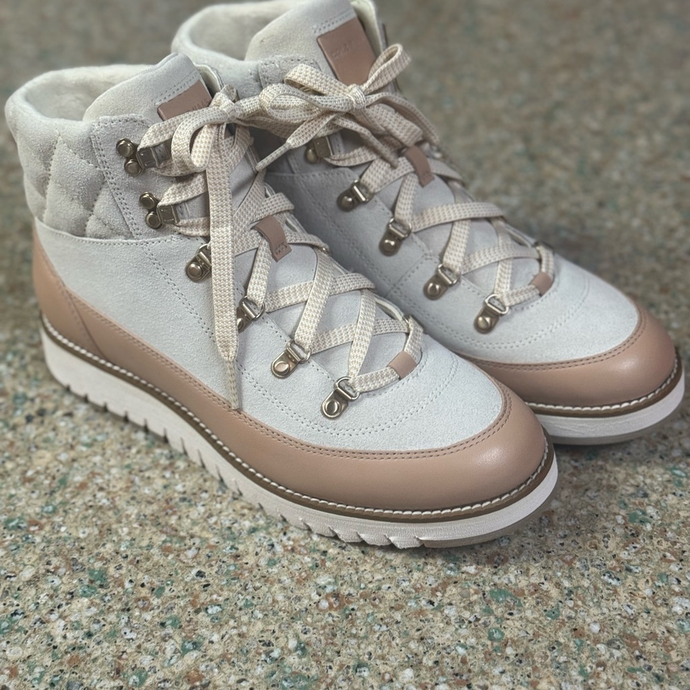 Cole Haan ZG Elissa hiker boots size 7.5